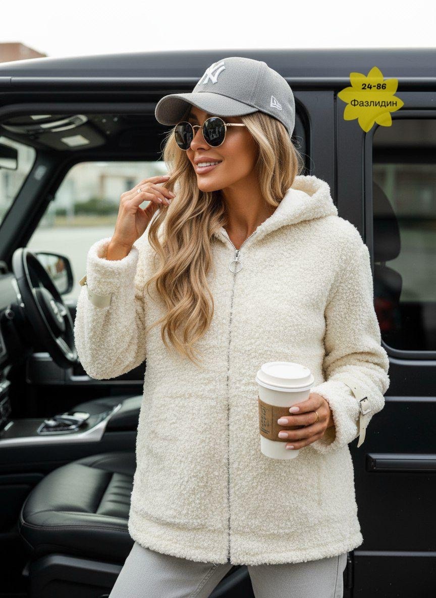 повседневная куртка,куртка женская,меховая куртка,куртка из искусственного меха,искусственная шубка чебурашка