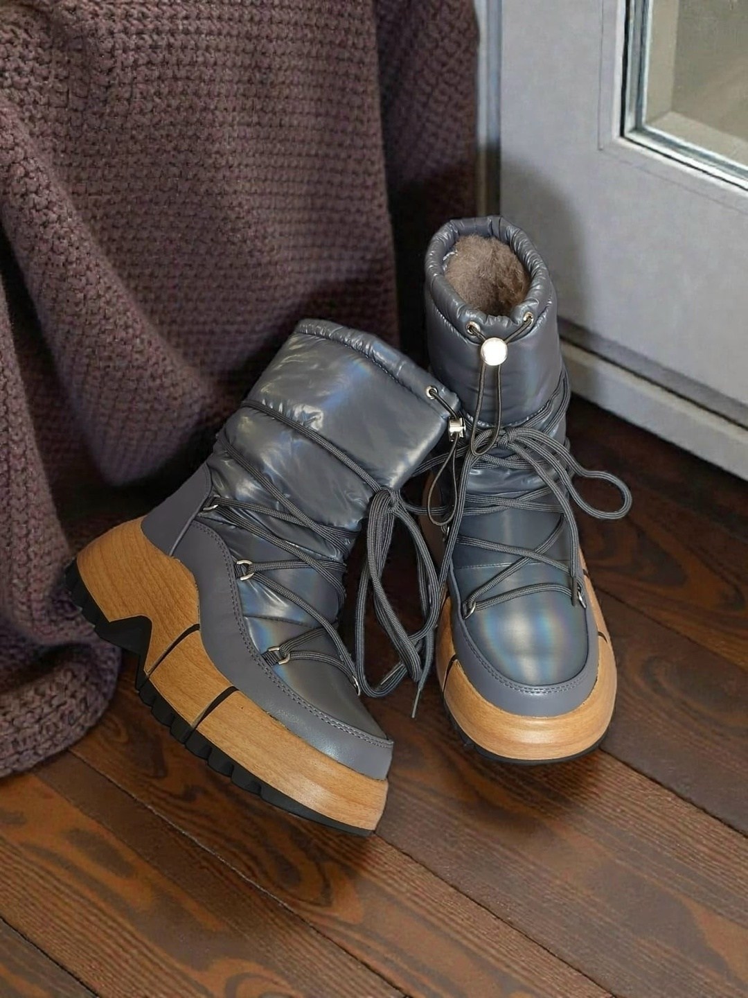 ,дутики,угги зимние дутики на платформе высокие ugg 268122242,зимняя ,женские дутики