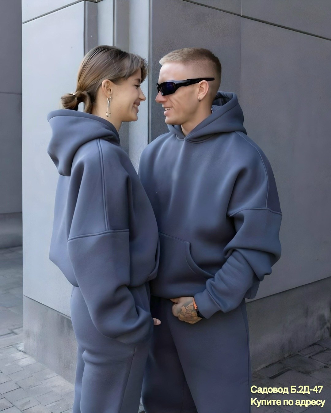 спортивный костюм men утепленный на флисе oversize portnovstyle,парный спортивный костюм на флисе,парный костюм на флисе,парные спортивные костюмы,парный костюм