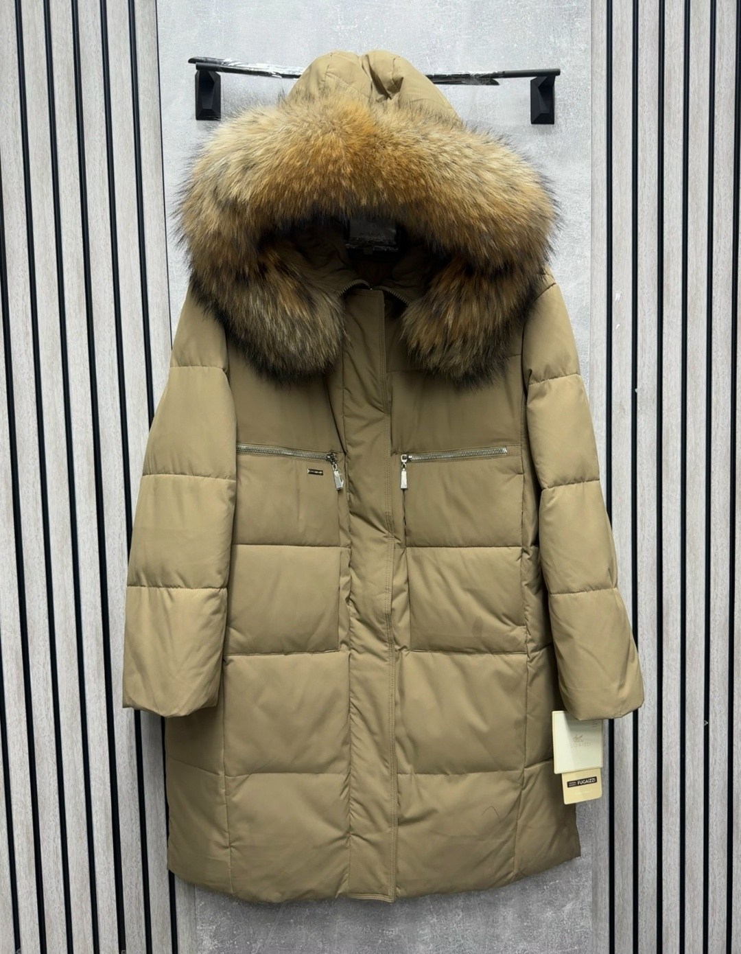 пуховик женский,куртка пуховик зима мех натуральный,пуховик,пуховик зимний женский,пуховик бежевый