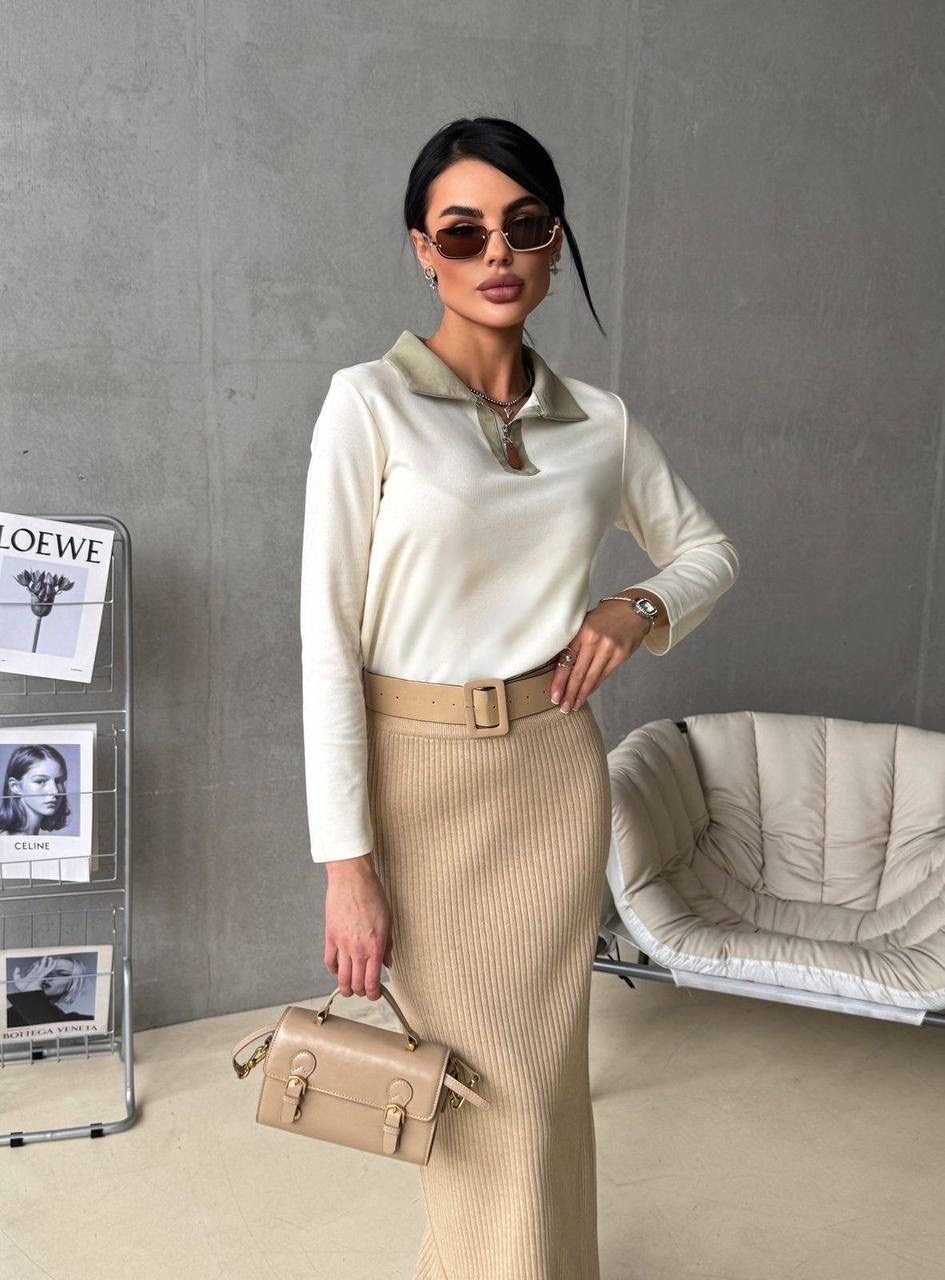 юбка трикотажная,юбка,юбка миди,трикотажные костюмы,юбка модная