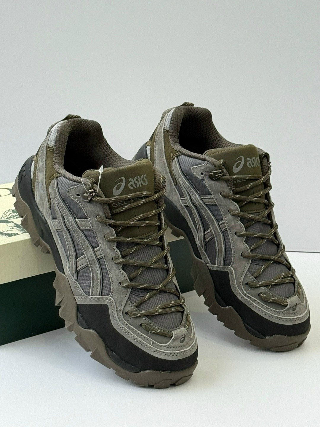 кроссовки asics gel-pickax,,мужские кроссовки asics,кроссовки asics,asics gel pickax outdoor shoes unisex volcanic gray