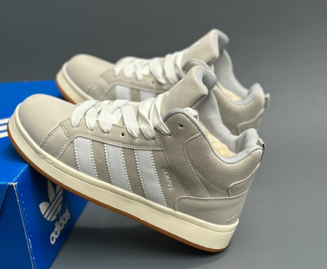 зимние кроссовки adidas campus high,зимние кроссовки adidas campus,зимние кроссовки adidas campus high цвет серый,кроссовки adidas,зимние кроссовки adidas