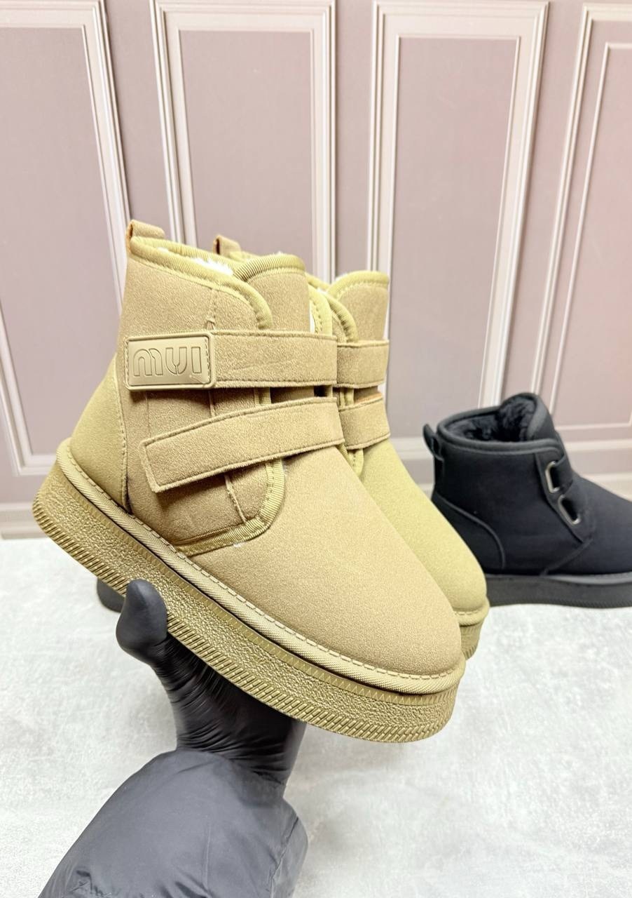 ,угги женские,угги короткие на липучках,угги,угги ugg 2411-26 chestnut