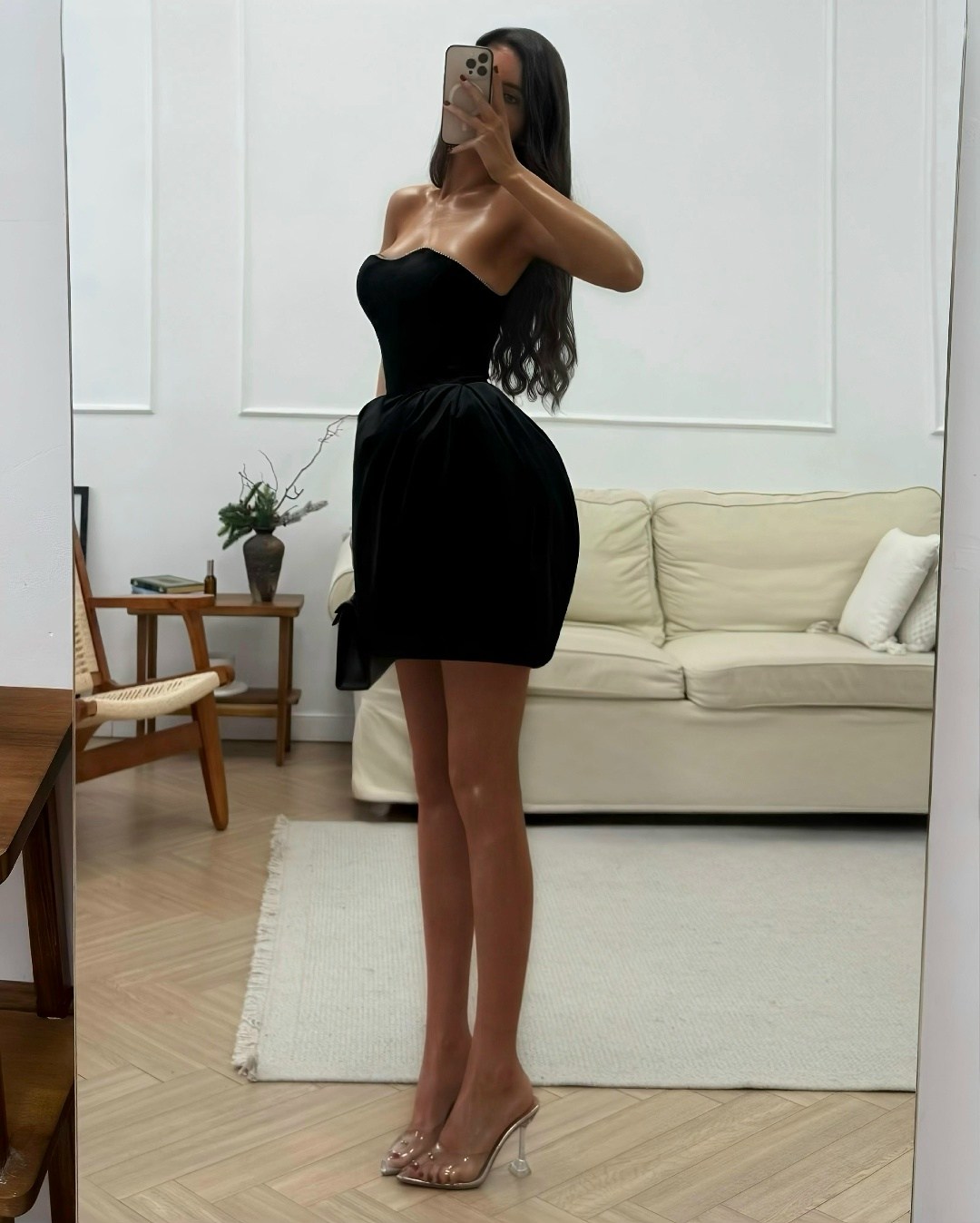атласное платье,черное платье бюстье миди,вечернее платье,вечернее короткое платье,платье