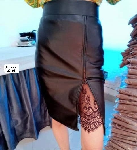 юбка из искусственной кожи,кожаная юбка,юбка для женщин,юбка эко кожа,женская юбка