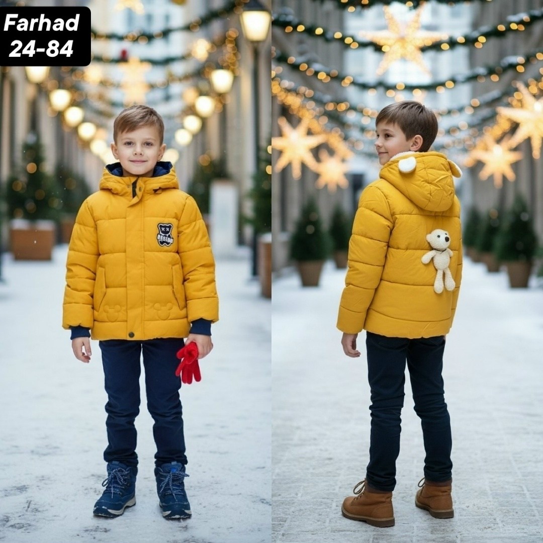 куртка для мальчика,зимняя куртка для мальчика,куртка для мальчика теплая,куртка детская orso bianco нейт оранжевый,куртка для детей