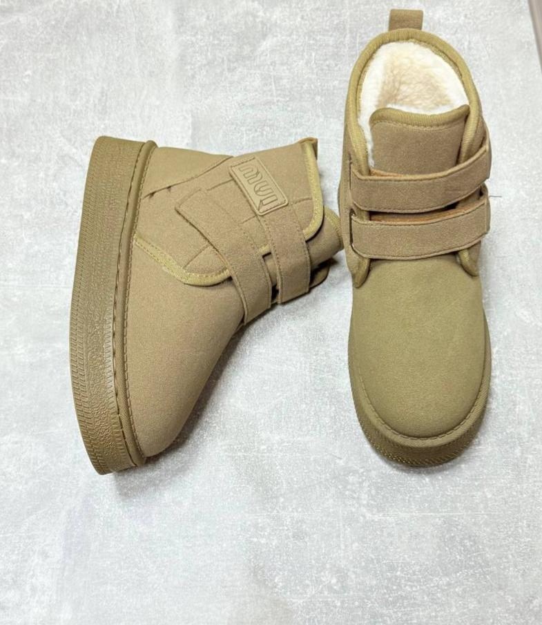 ,угги женские,угги короткие на липучках,угги,угги ugg 2411-26 chestnut