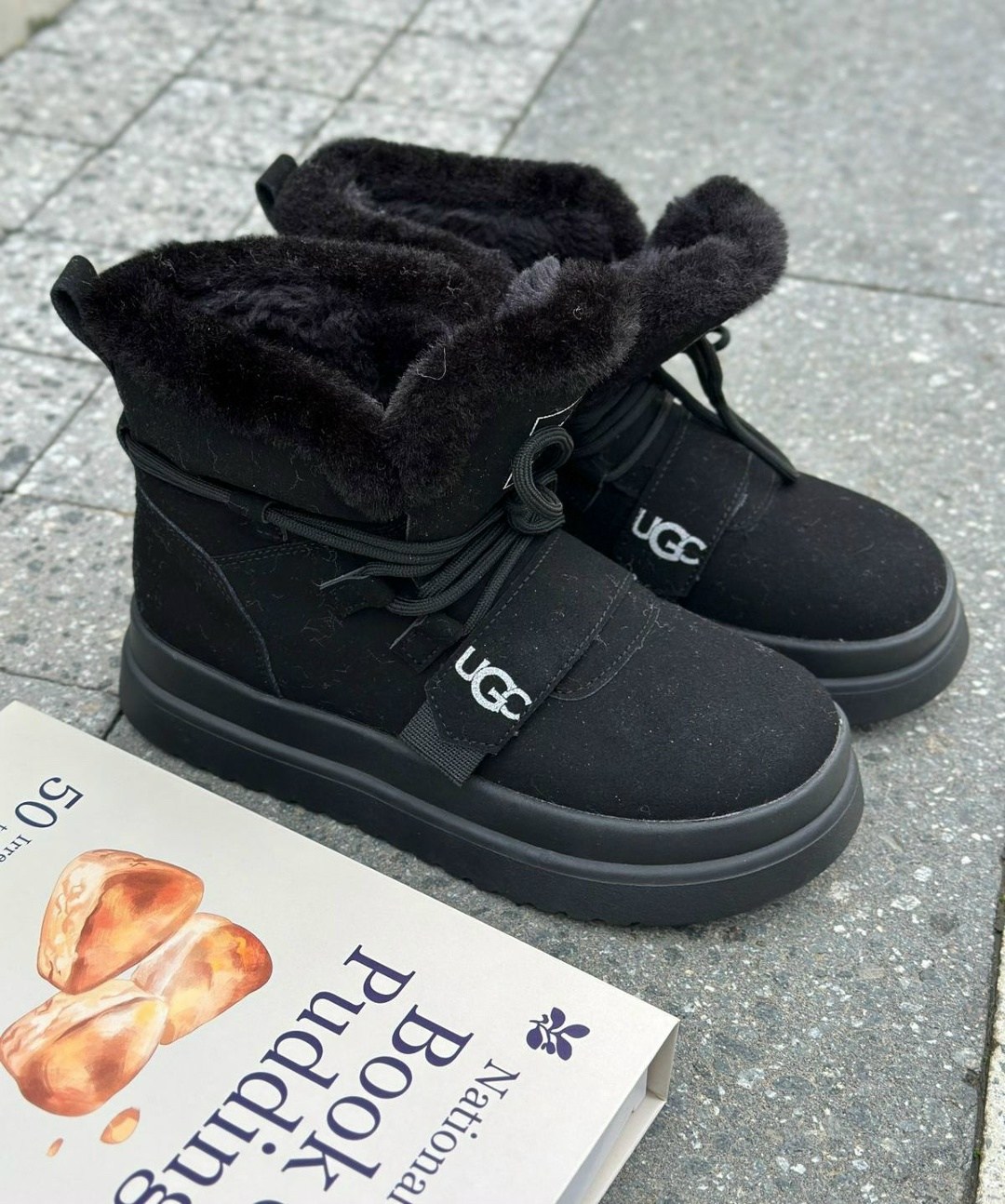 женская зимняя,женские зимние ботинки теплые замшевые на плоской подошве,,зимняя ,ботинки зимние женские