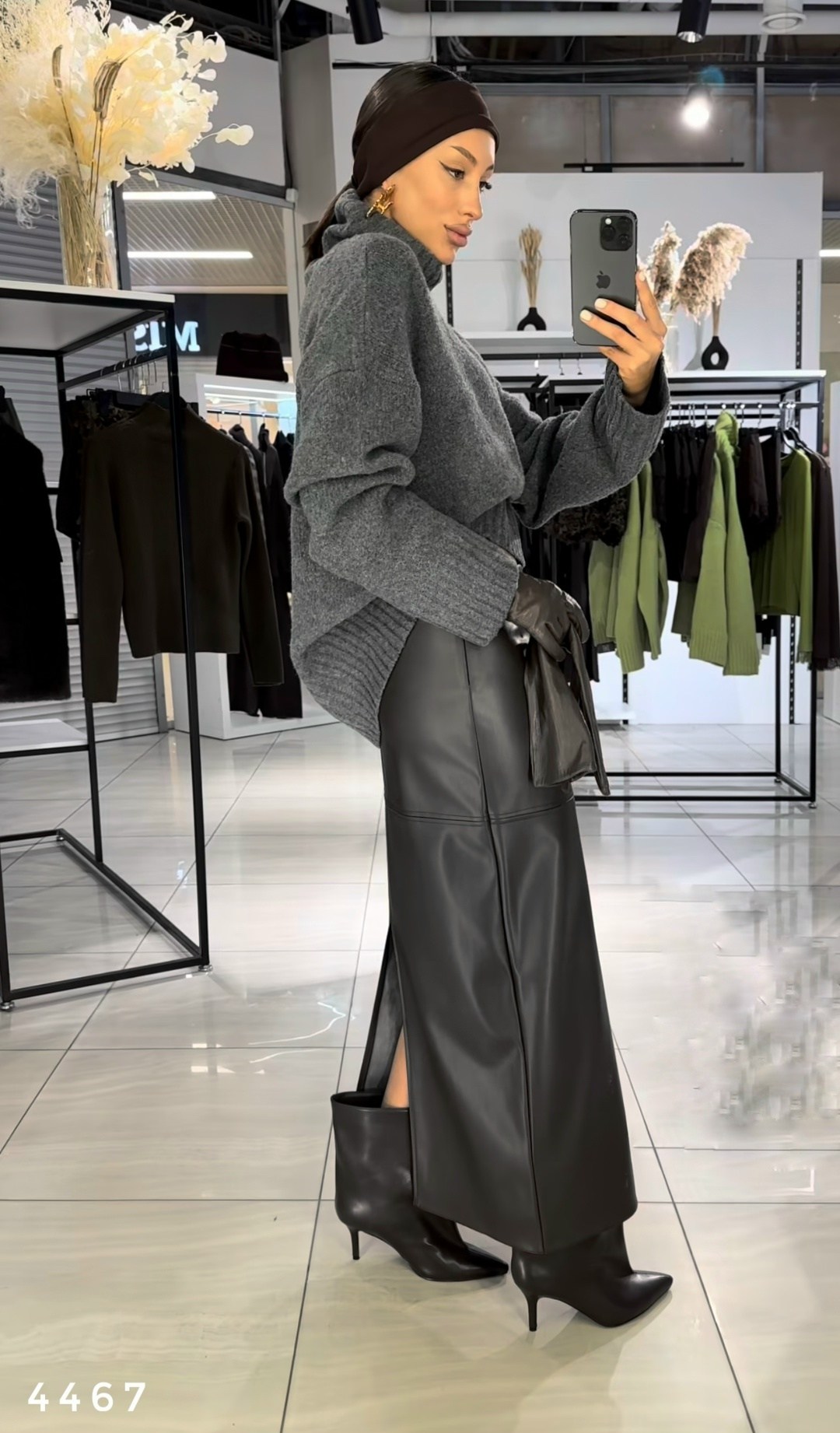 кожаная юбка длинная,кожаная юбка,кожаная юбка с разрезом,юбка кожаная миди с разрезом,кожаная юбка макси