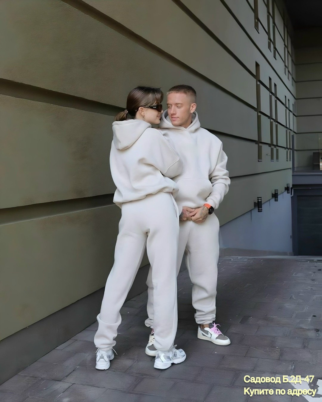 спортивный костюм men утепленный на флисе oversize portnovstyle,парный спортивный костюм на флисе,парный костюм на флисе,парные спортивные костюмы,парный костюм