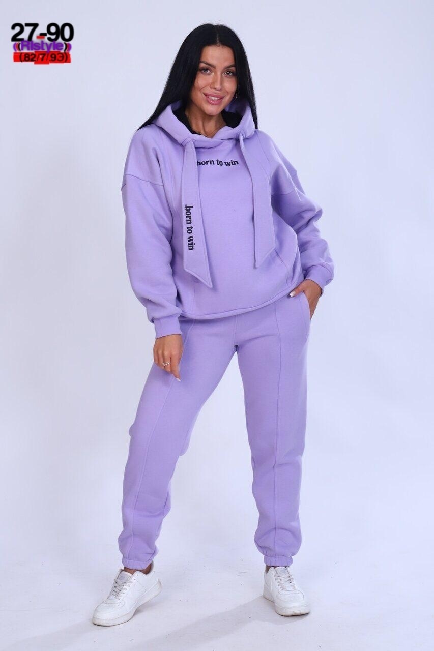костюм женский 7163 лика дресс,костюм женский футер,костюм женский на флисе,костюм женский с капюшоном,костюм женский с начесом