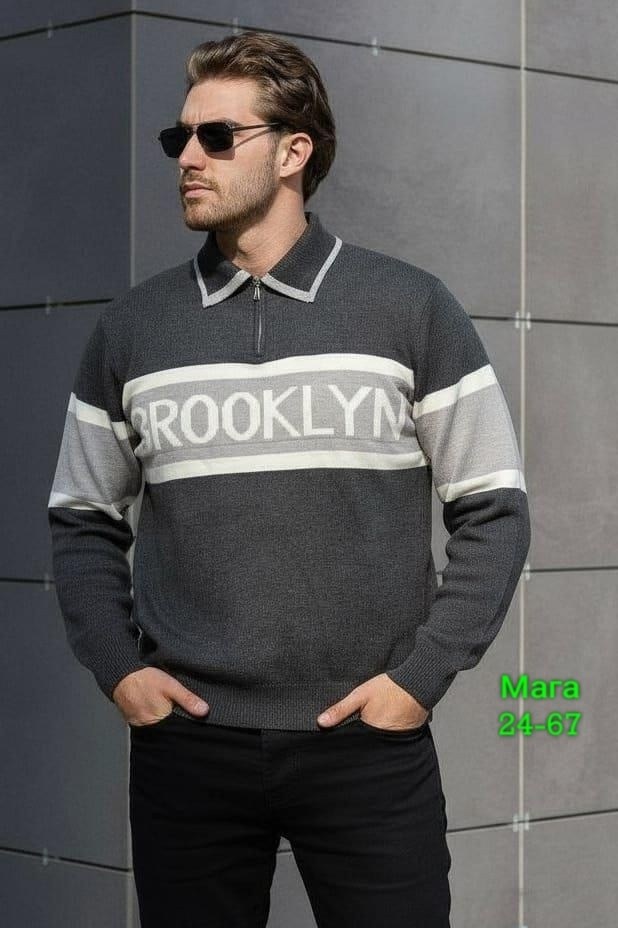 свитер plover wear на каждый день,мужские свитера,свитер поло,трикотажная кофта,трикотажный джемпер