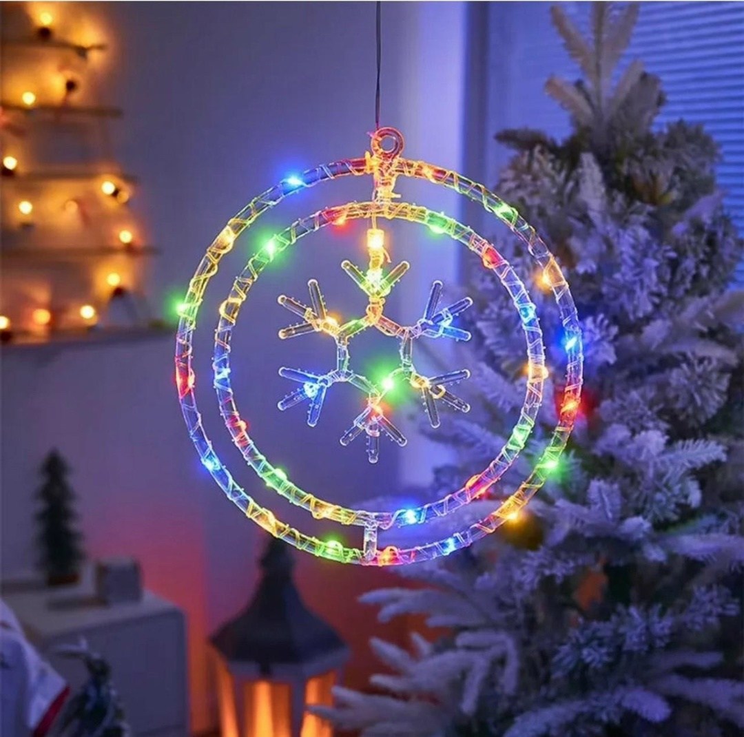 светодиодная гирлянда,подвесное украшение,украшение светодиодное,рождественский светильник,светильник украшение