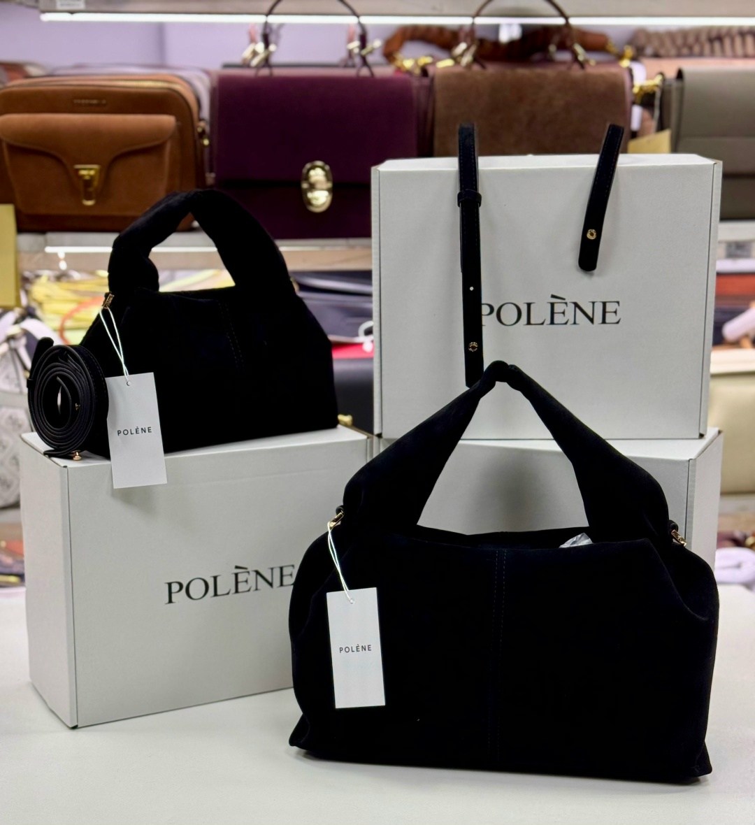 женская замшевая сумка,сумка женская polene натуральная замша,сумка polene натуральная замша светло-коричневый,замшевая сумка,замшевые сумки для женщин