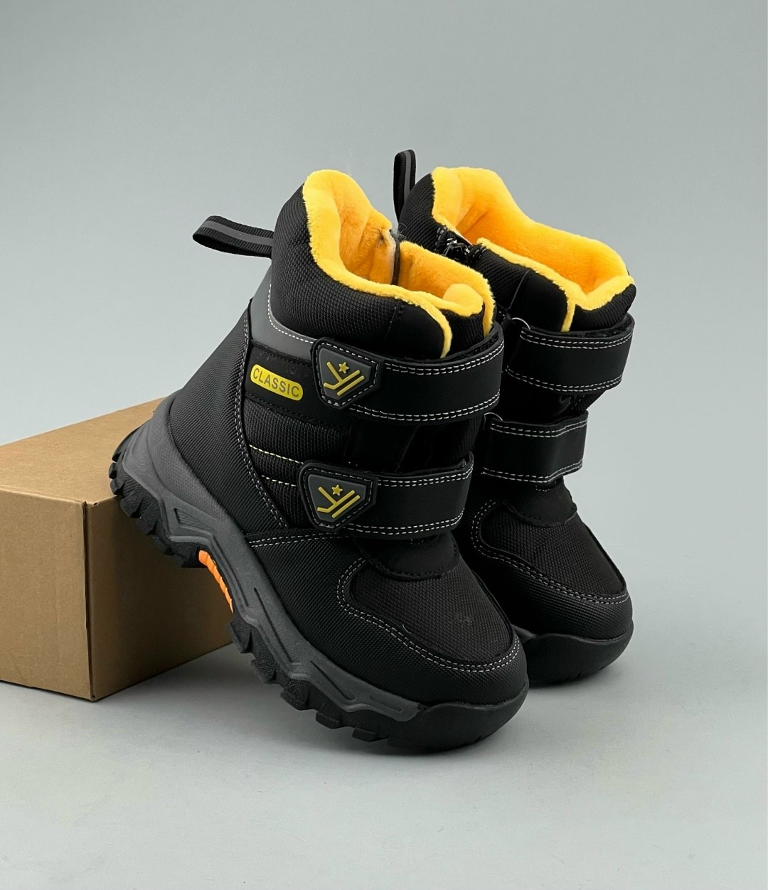 капика зимняя  для мальчика мембрана,ботинки для мальчика,,ботинки детские,детская