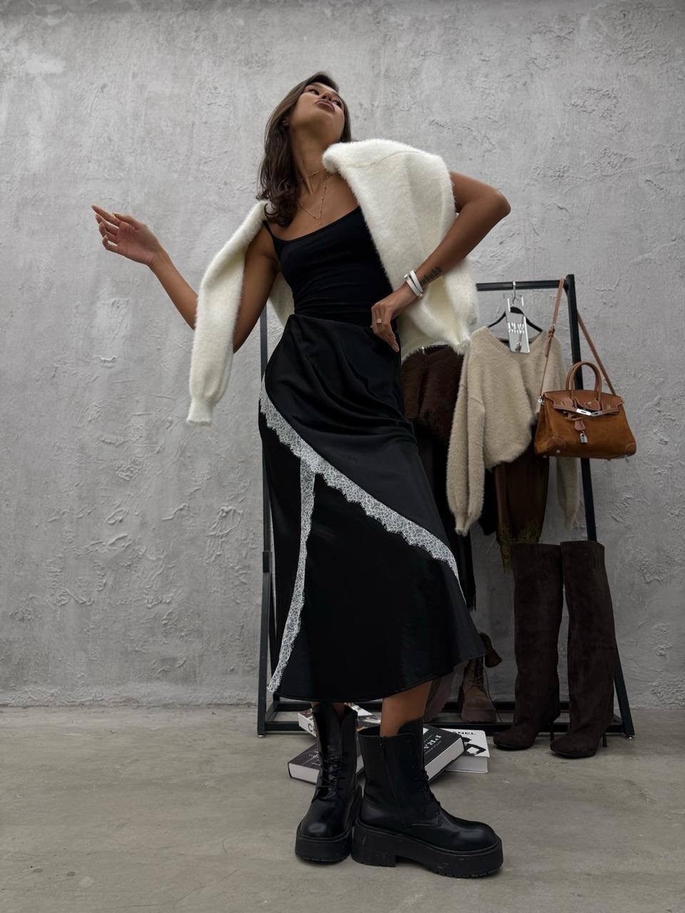 юбка атласная,атласная коричневая юбка,атласная юбка миди,юбка атласная макси,шелковая коричневая юбка