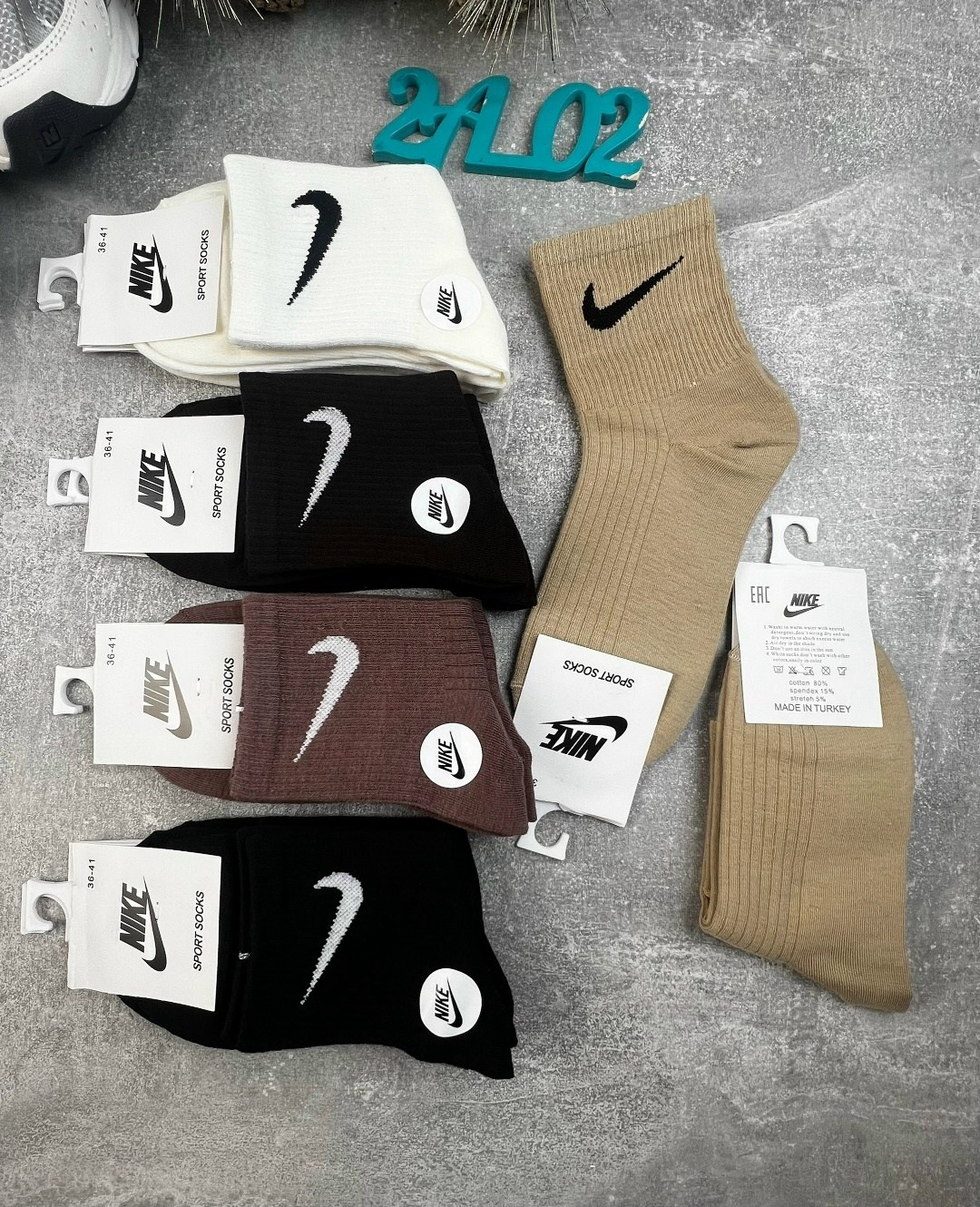 носки комплект,носки мужские,носки женские,носки упаковка,носки мужские 10 пар nike