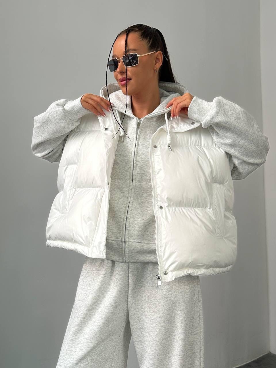 куртка двухсторонняя,женская куртка,куртка оверсайз,жилетка,жилет