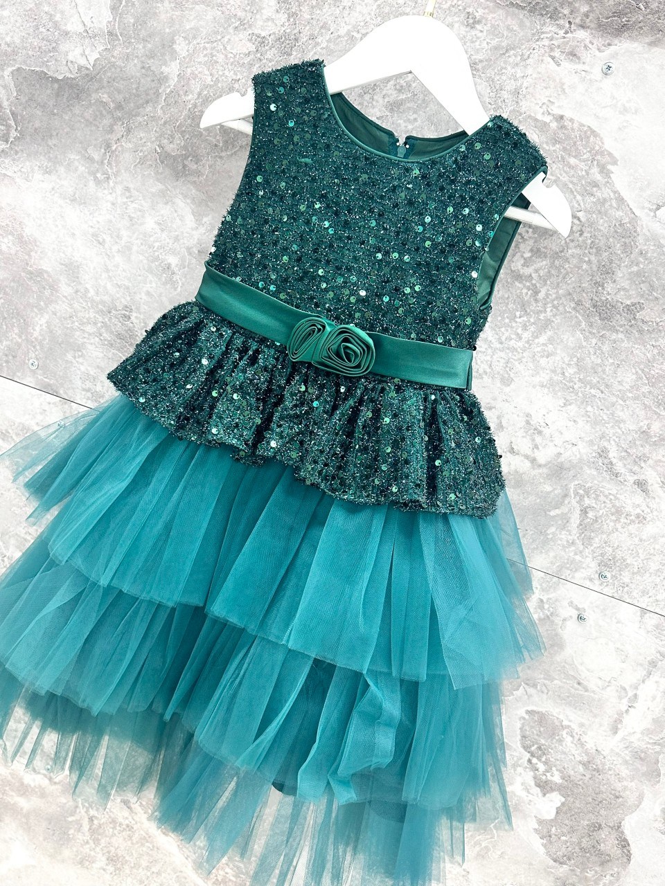 платье для девочки,детское платье,нарядное платье,нарядное платье для девочки,изумрудное платье для девочки