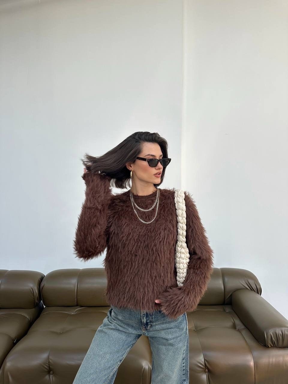 свитер пушистый,пушистая кофта,кофта из альпаки,кофта женская,кофта мягкая пушистая