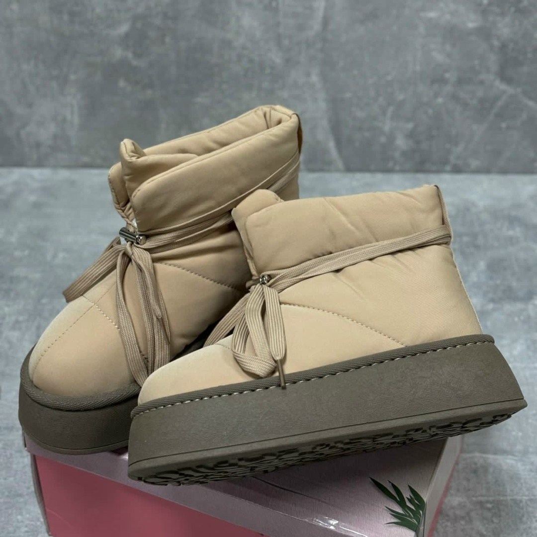 дутики женские,дутики зимние натуральные,дутики,зимние женские дутики,kb904bg дутики - угги женские зимние овечья шерсть бежевые king boots