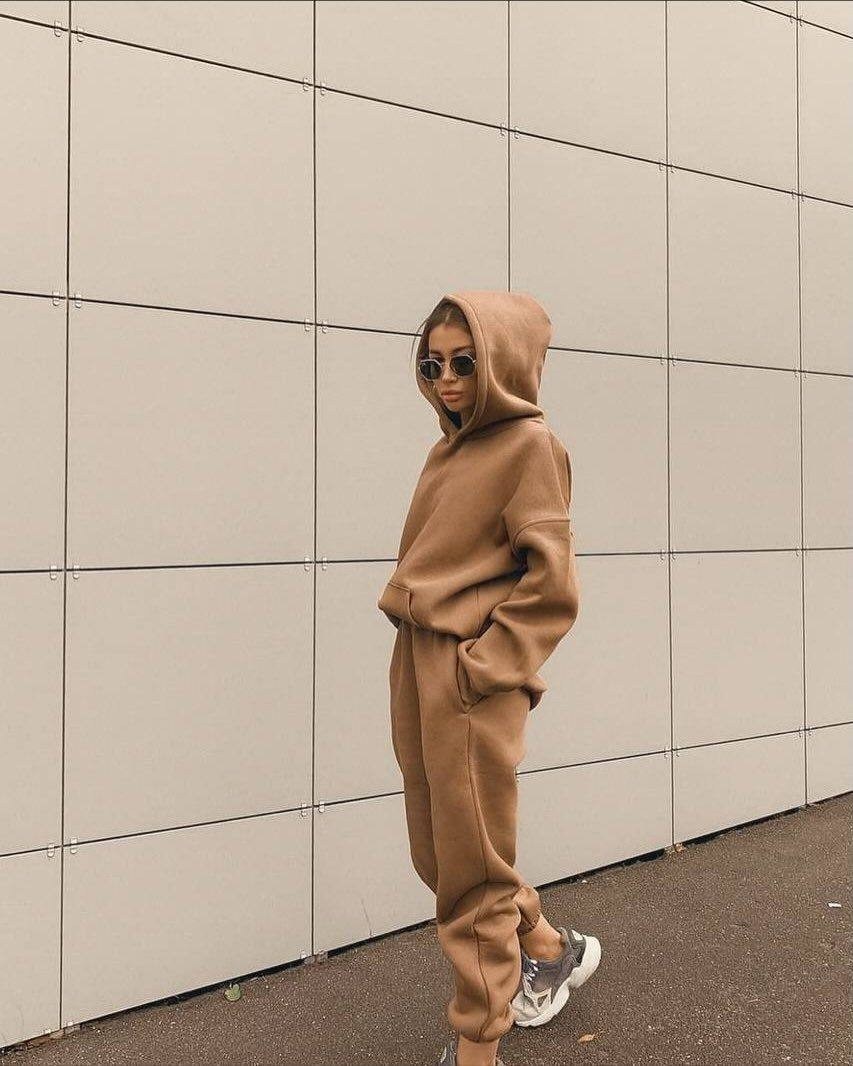 костюм на флисе,спортивный костюм женский на флисе,костюм спортивный женский оверсайз,спортивный костюм оверсайз теплый,теплый костюм