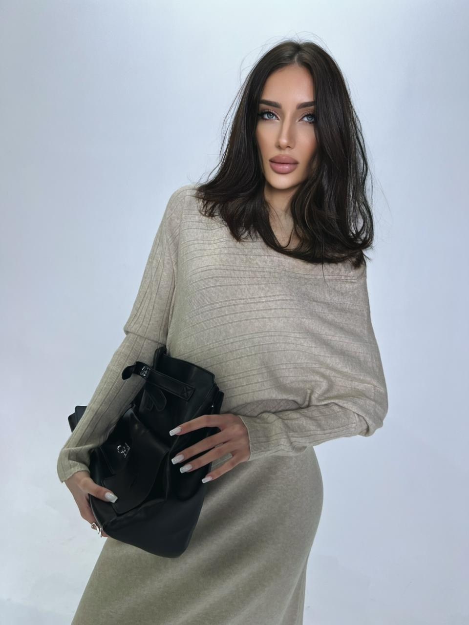 трикотажный костюм с юбкой,костюм женский трикотажный с юбкой missnatavi,костюм с юбкой макси,кашемировый костюм с юбкой,костюм с юбкой