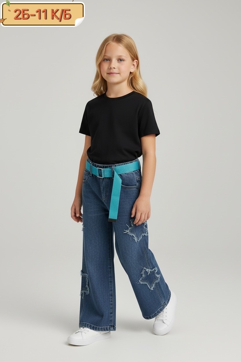 брюки джинсовые,джинсы для девочек,широкие джинсы,брюки джинсовые для девочек,широкие джинсы для девочек