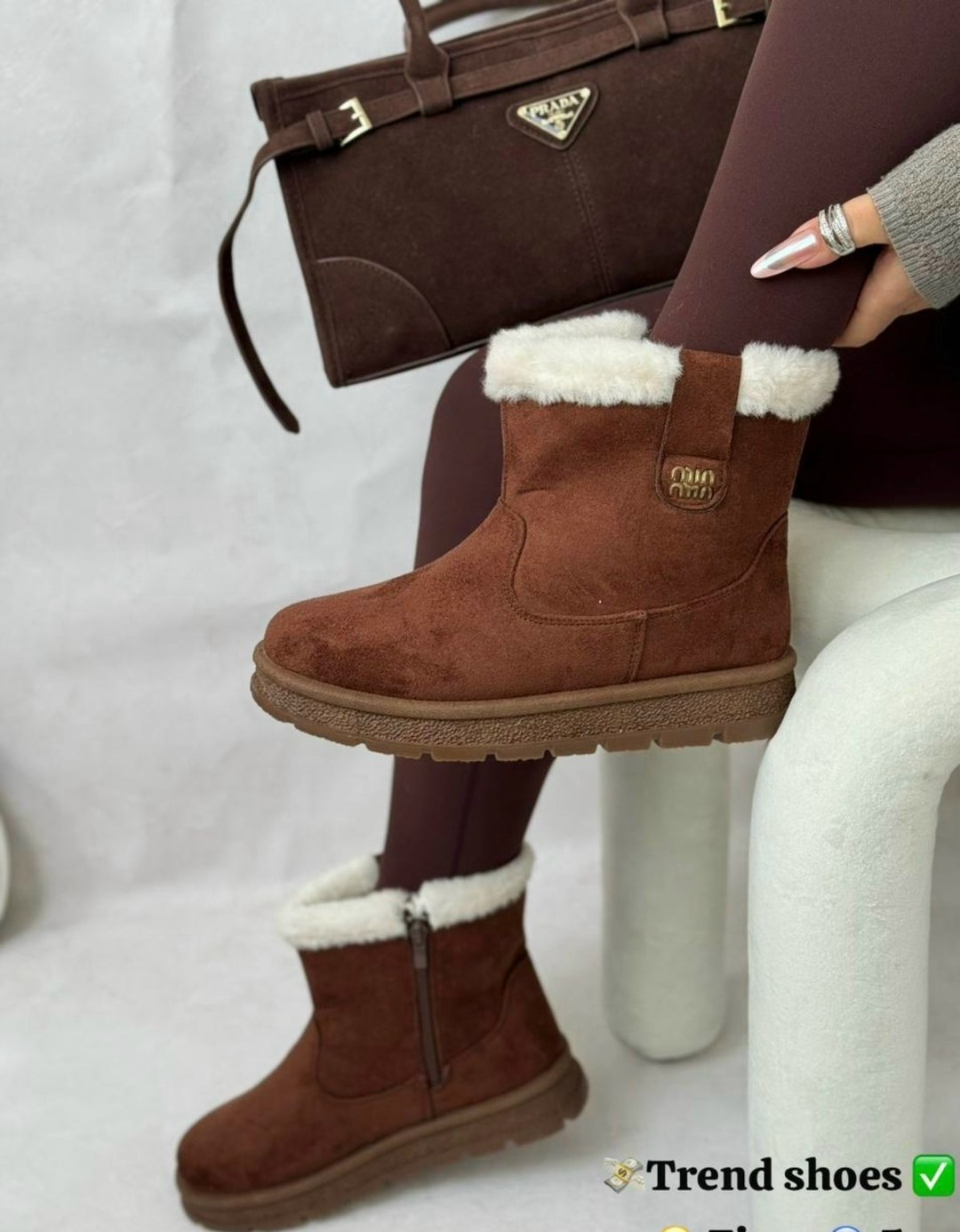 ,угги из натуральной замши на зиму destra 231581847,женские угги,зимняя женская ,женские зимние сапоги