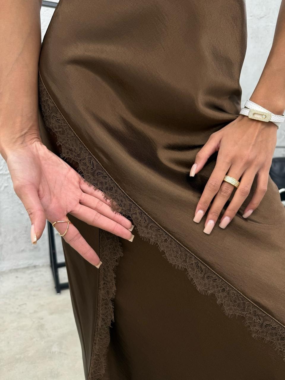 юбка атласная,юбка атласная коричневый,атласная юбка миди,юбка атласная макси,шелковая коричневая юбка