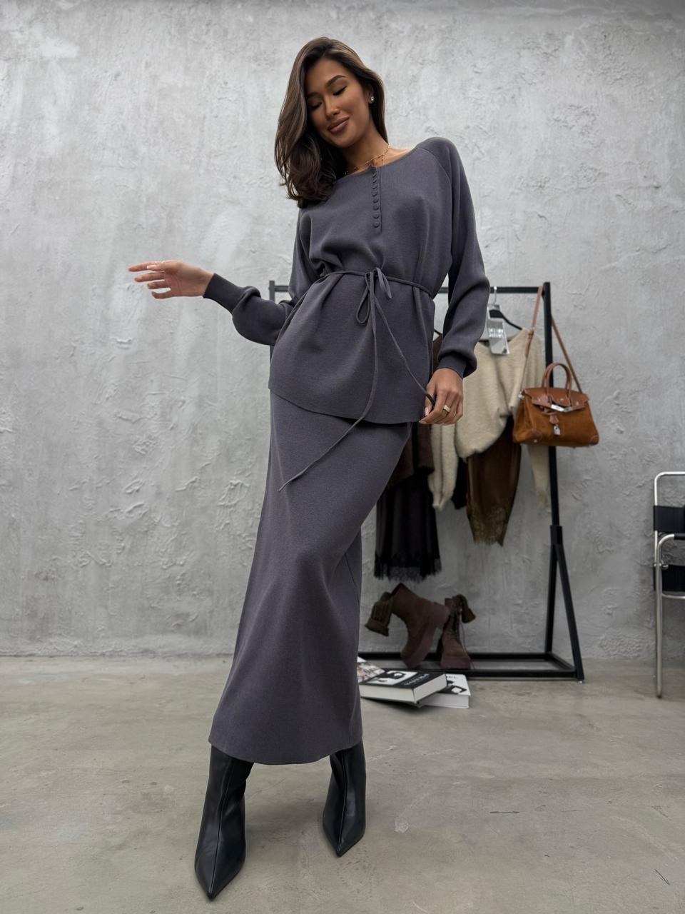 трикотажный костюм с юбкой офис вязаный,трикотажный костюм с юбкой,стильный женский трикотажный костюм с юбкой,трикотажный костюм,женский трикотажный костюм с юбкой