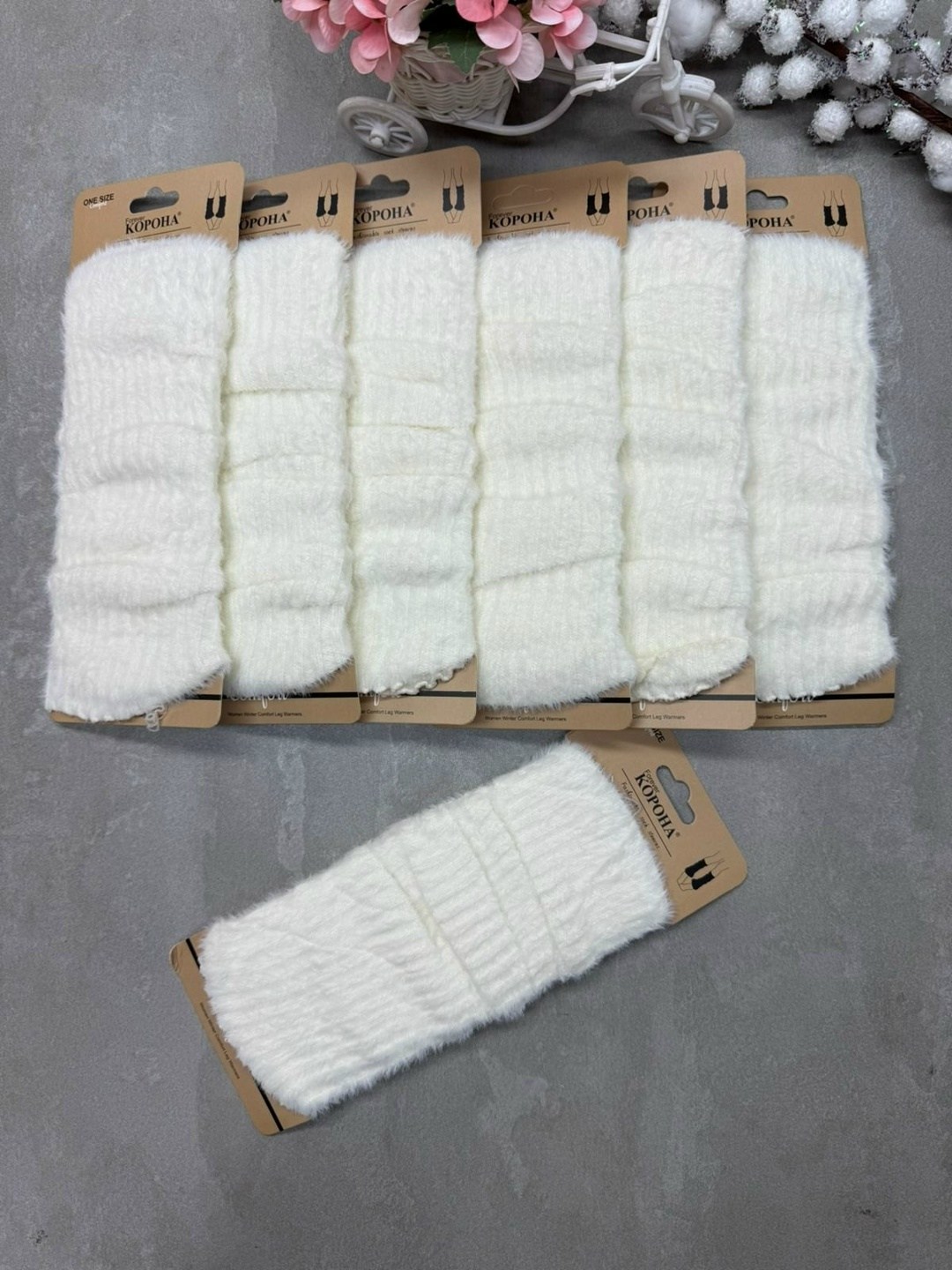 пушистые гетры,гетры женские,вязаные гетры,гетры теплые шерстяные,вязаные белые гетры