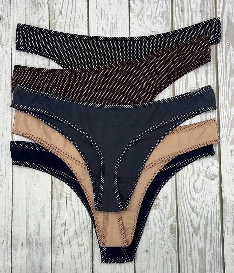 комплект женских трусов,трусики комплект,стринги для женщин,хлопковые стринги,комплект трусов