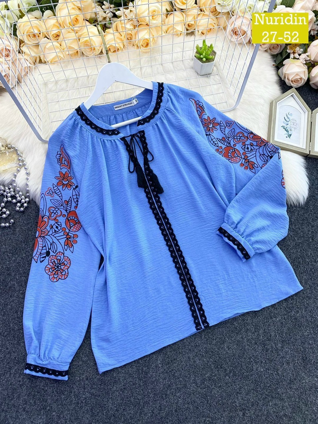 повседневная блуза,блузка женская модная,блузка женская,женская кофта,блузка с вышивкой