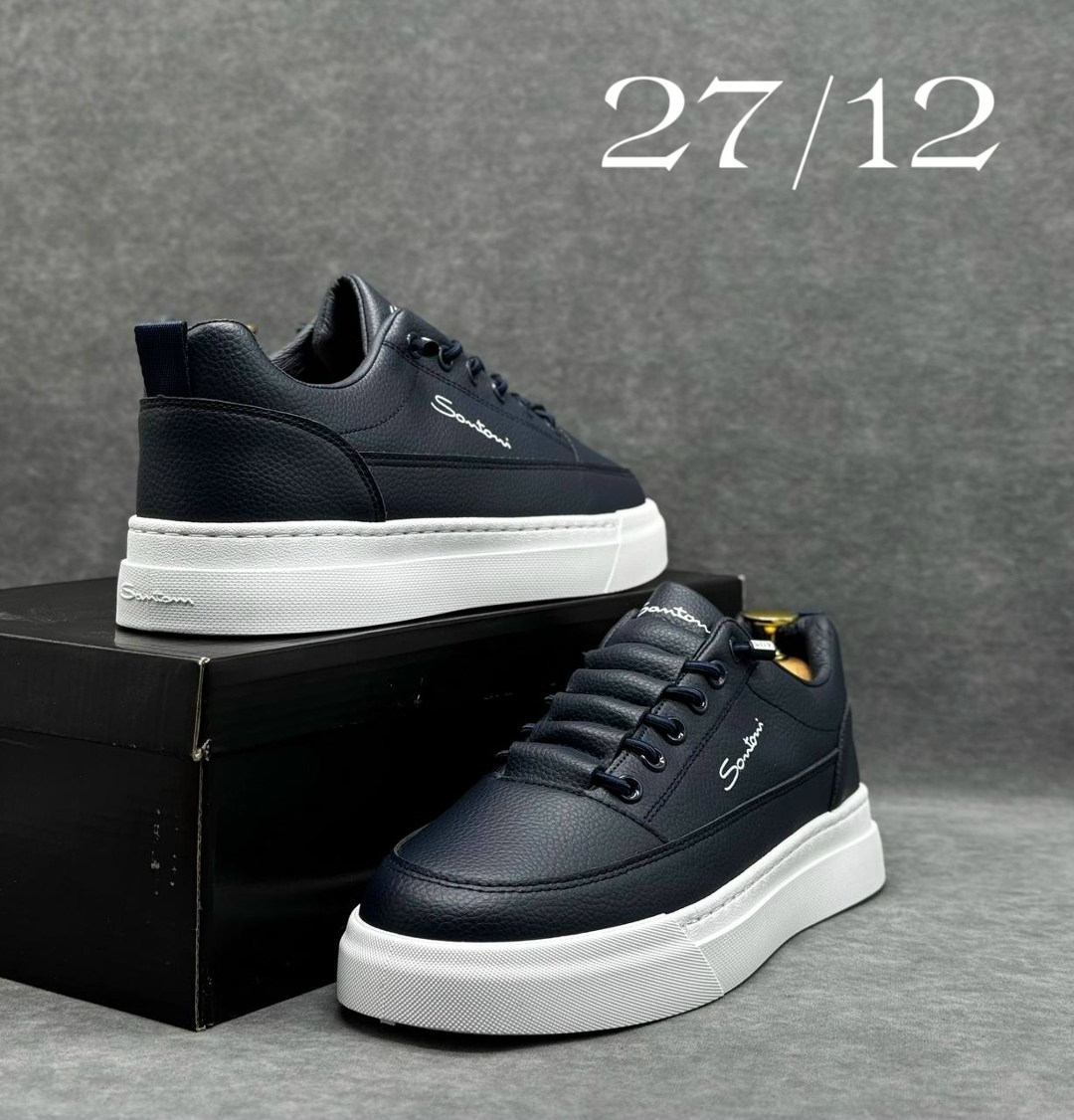 мужские кеды santoni,мужские кеды,кеды для мужчин кожа,мужская ,мужские кожаные кеды