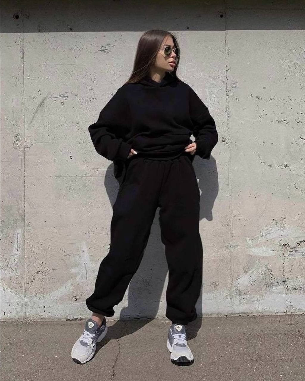 костюм на флисе,спортивный костюм женский на флисе,костюм спортивный женский оверсайз,спортивный костюм оверсайз теплый,теплый костюм