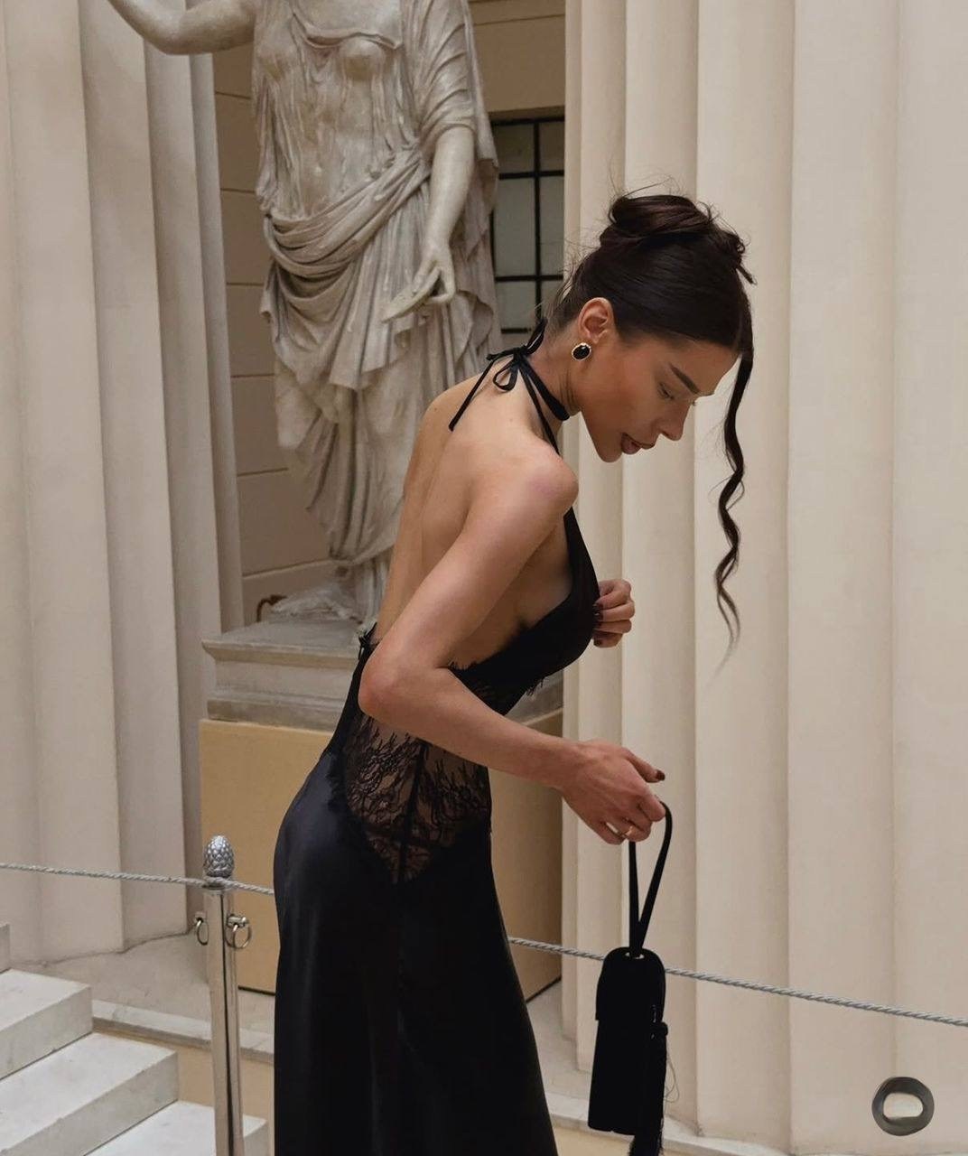 платье,вечернее платье,платье с открытой ногой,шелковое платье,платье комбинация в пол