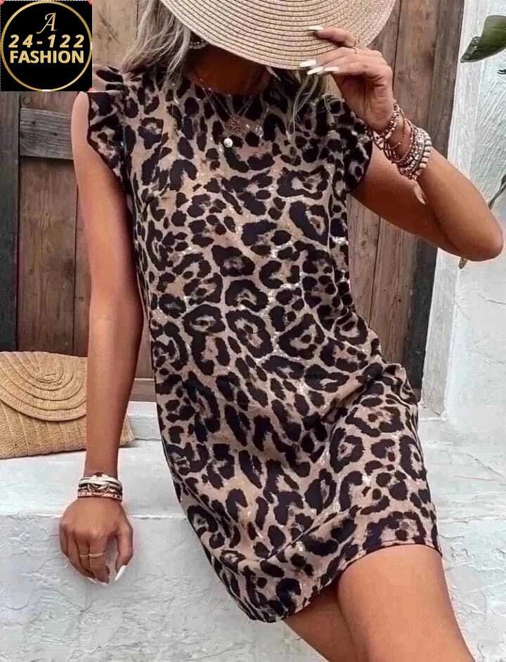 платье с леопардовым принтом,платье женское летнее,платье женская,летнее платье,платье туника