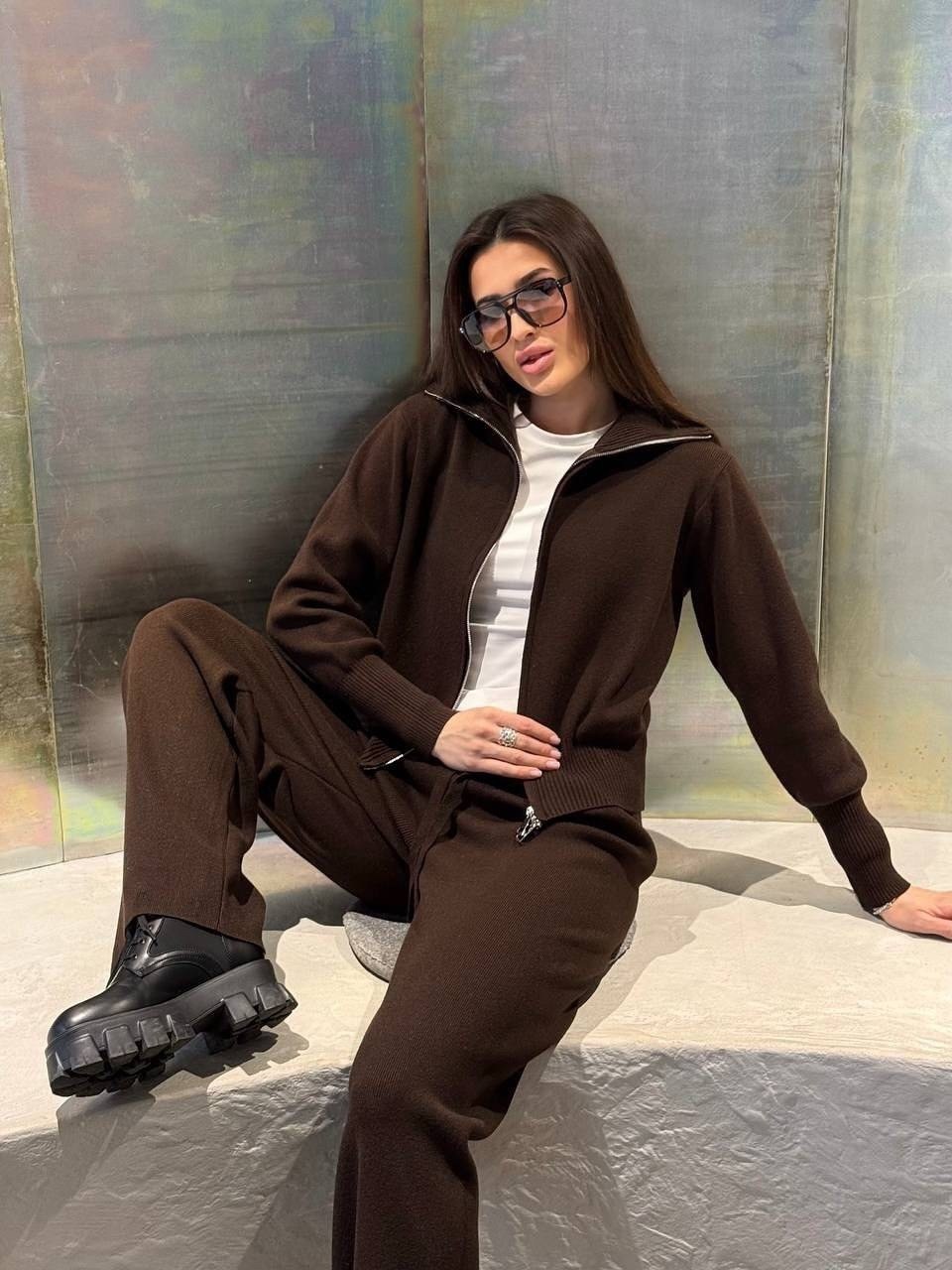 костюм трикотажный,брючный костюм,костюм женский,теплый женский ангоровый костюм,костюм двойка кашемир