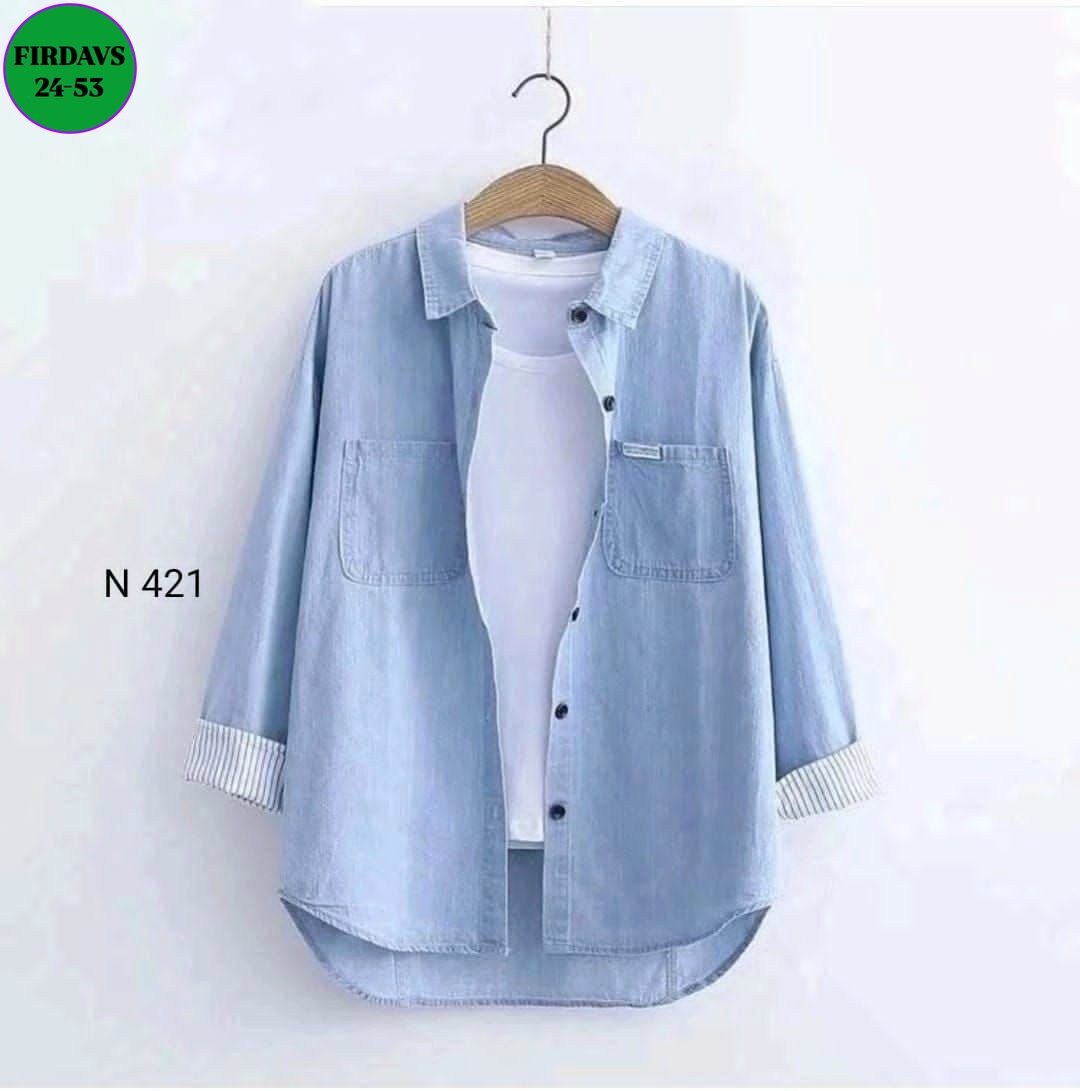 рубашка женская джинсовая,женская джинсовая рубашка с длинным рукавом,джинсовая рубашка женская 2025,рубашка с длинным рукавом джинсовая,модная женская джинсовая рубашка