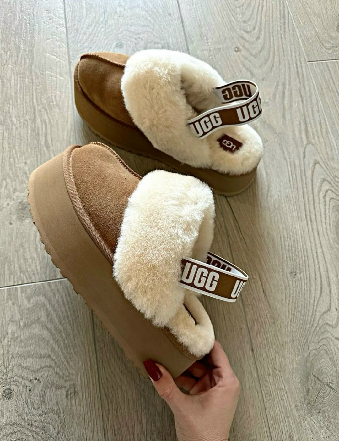 ugg funkette slipper,шикарные угги,ugg slipper,ugg funkette slipper chestnut, угги