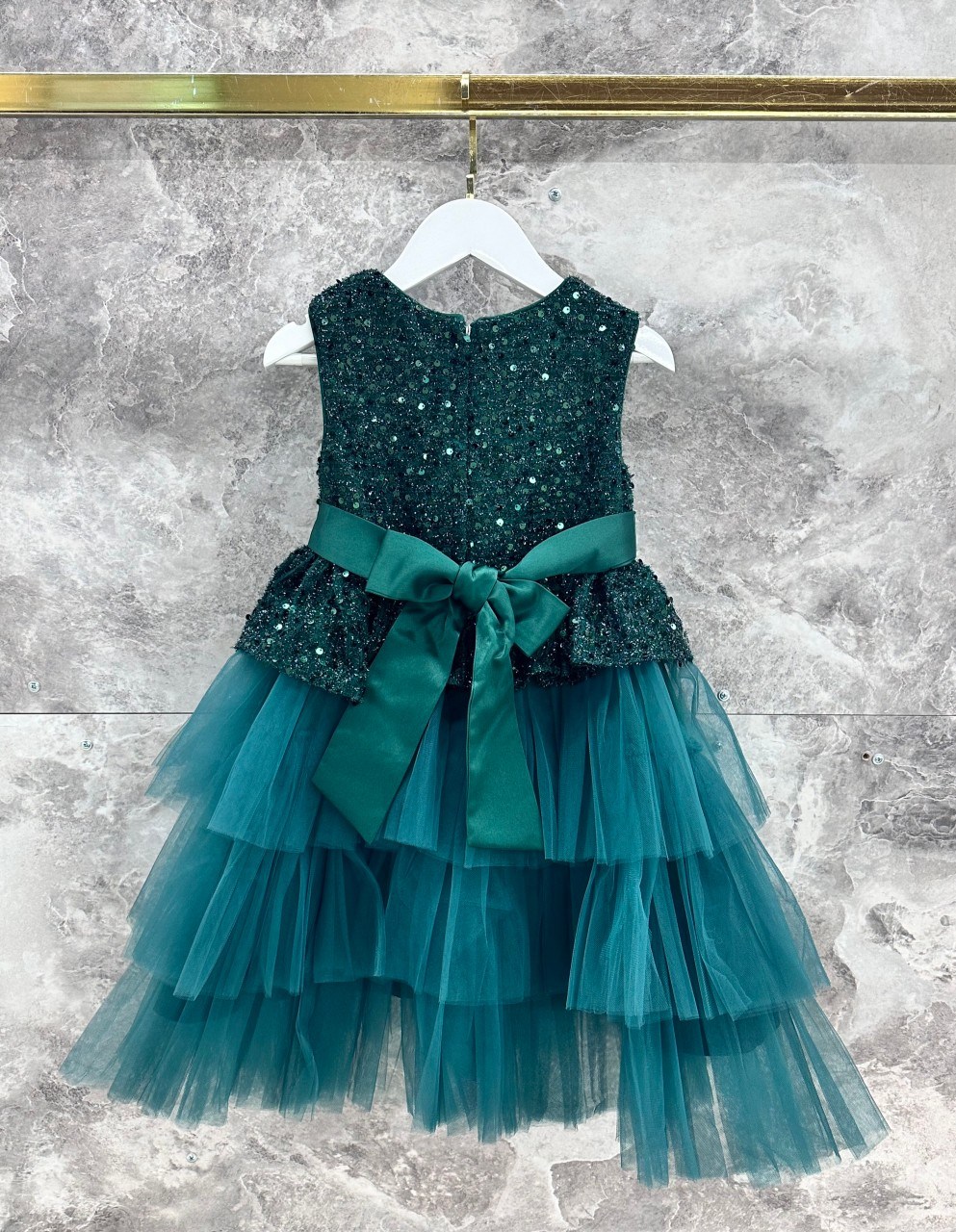 платье для девочки,детское платье,нарядное платье,нарядное платье для девочки,изумрудное платье для девочки