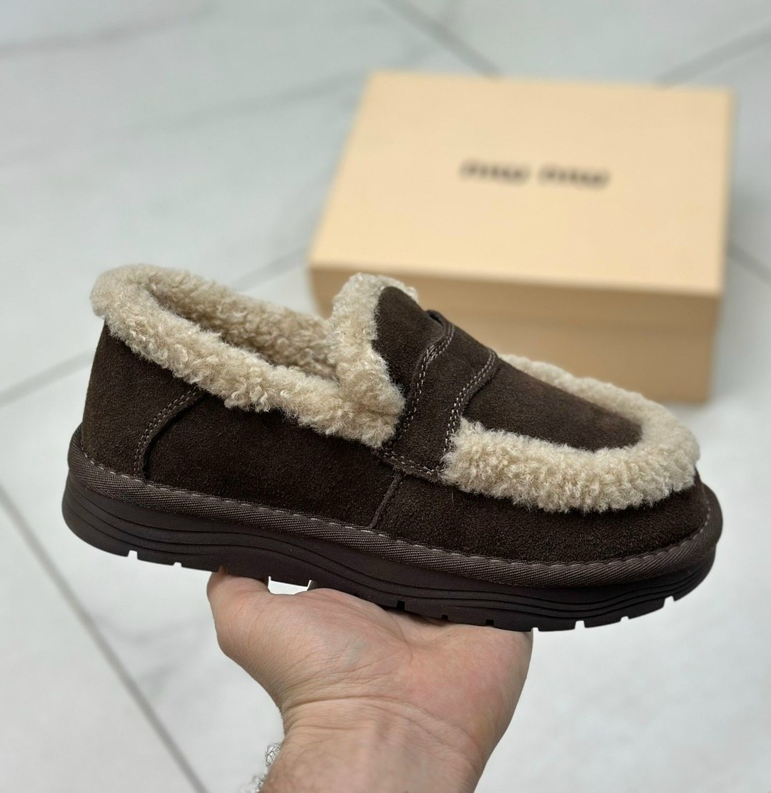 ,женская ,женские зимние лоферы,лоферы зимние женские prada арт.212208,лоферы prada