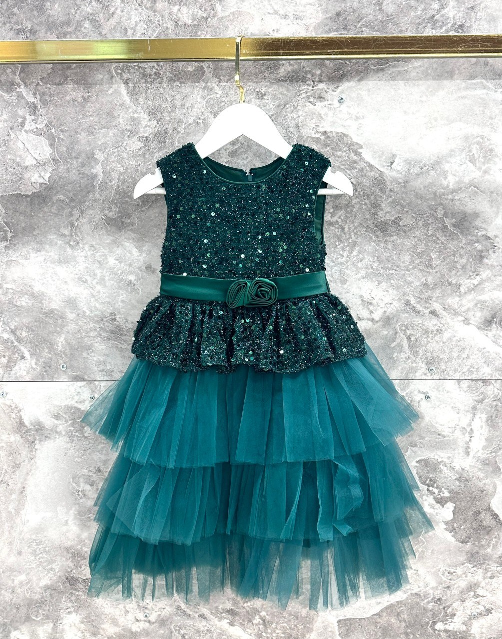 платье для девочки,детское платье,нарядное платье,нарядное платье для девочки,изумрудное платье для девочки