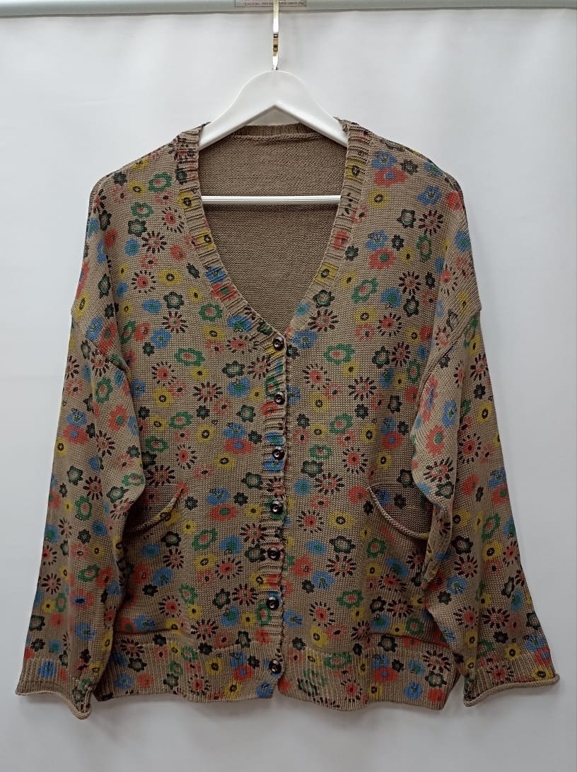 кардиган с принтом,кардиган,кардиганы для женщин,вязаный кардиган с принтом,кардиган женский