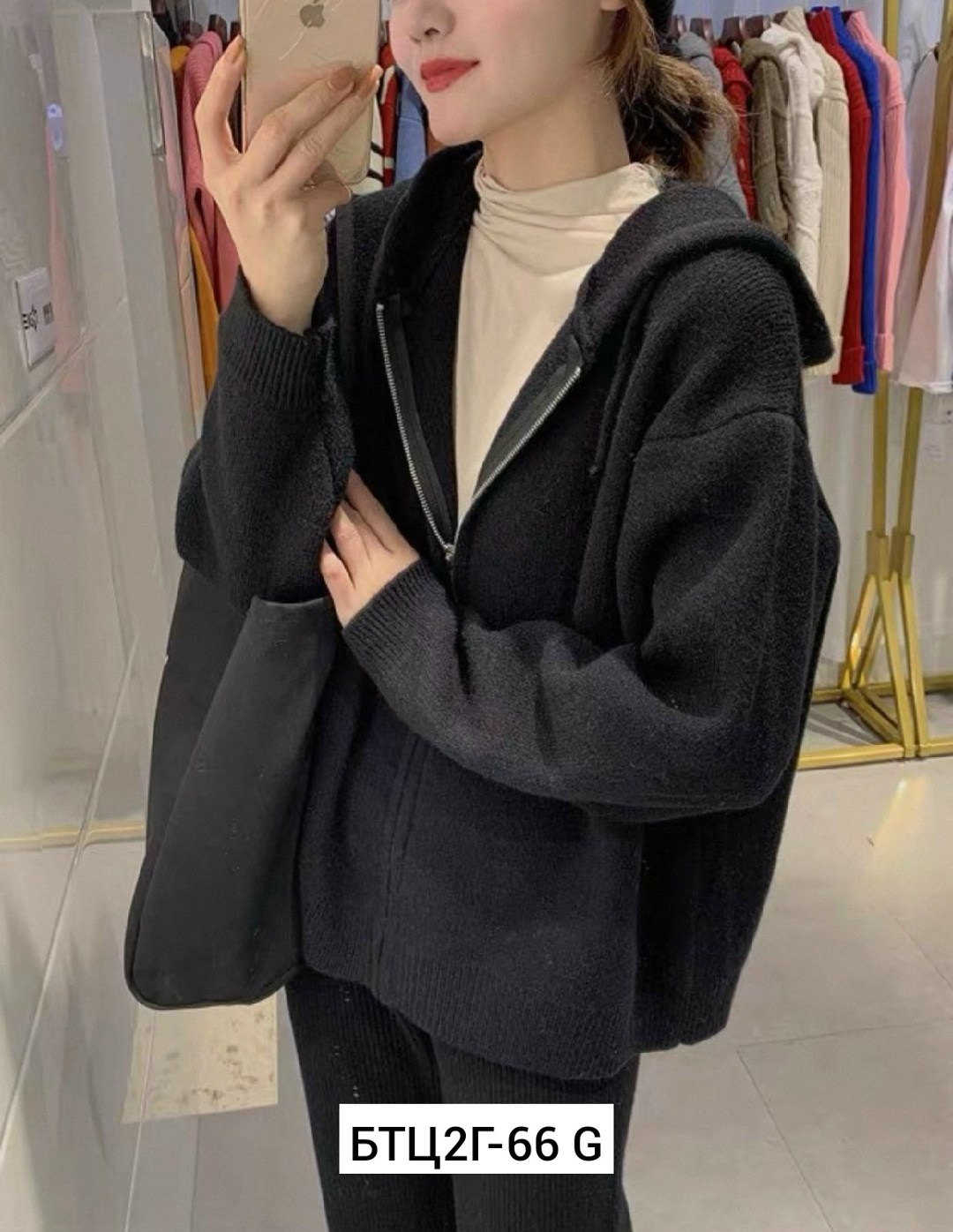 кардиган с капюшоном,женский кардиган с капюшоном,женский однотонный вязаный кардиган с капюшоном,вязаный кардиган с капюшоном,кардиган женский