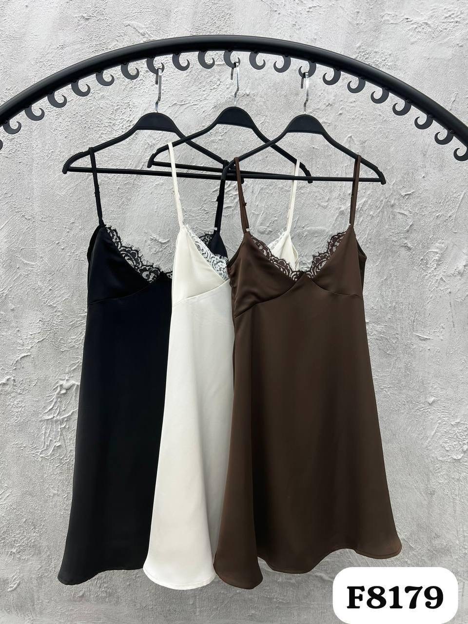 шелковое платье комбинация,шоколадное платье комбинация,ночная сорочка женская,ночная сорочка,платье-комбинация мини из струящейся ткани шоколадного цвета