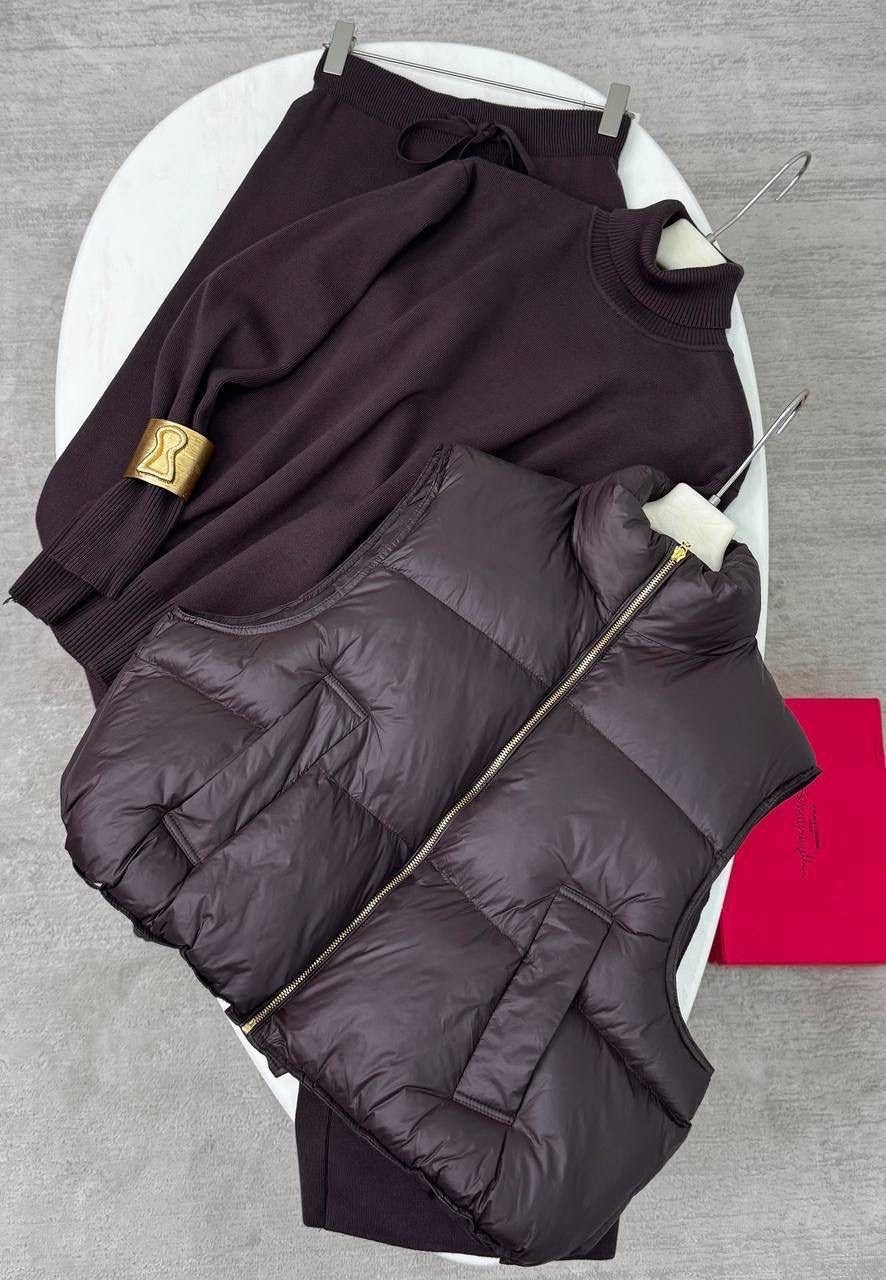 костюм тройка miu miu,женский костюм тройка,костюм с жилеткой,женский костюм,костюм женский на флисе