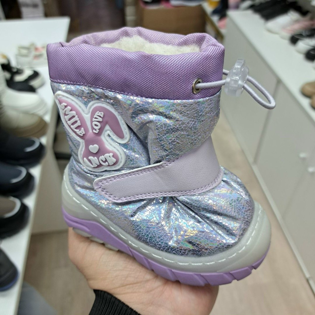 дутики сказка,дутики зимние том.м т-10306-b,дутики,tom miki сапоги зимние детские,дутики для девочек